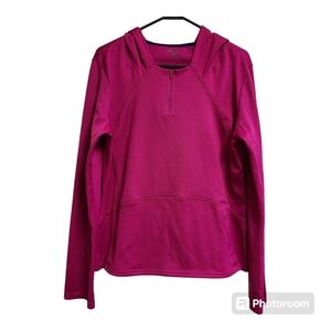 BCG pink workout hoodie XL pink quarter zip hoodie XL pink fitted hoodie XL cute